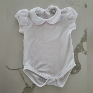 Kissy Kissy Peter Pan Collar Onesie